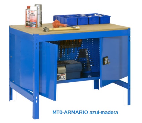 Bancos de trabajo armario oferta, Bancos de trabajo baratos desmontado